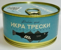 Икра трески 200г. КЛЮЧ "Роскон" *32 - Консервы оптом Альбатрос, Екатеринбург